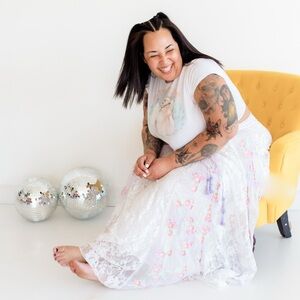 Fillyboo Love Street Maxi Skirt – Size Large